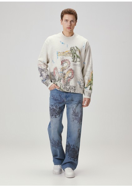 Conflict Gri Sweatshirt