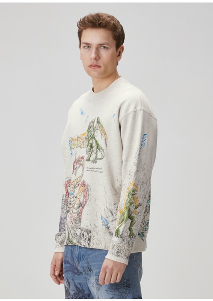 Conflict Gri Sweatshirt