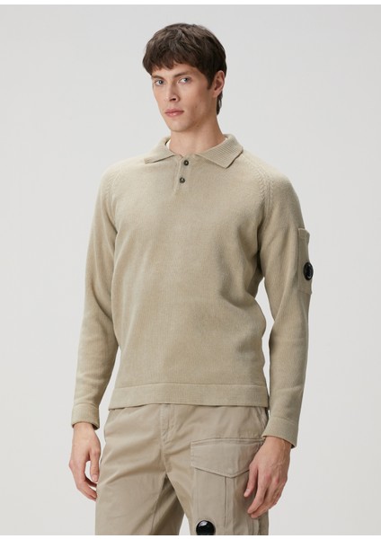 Bej Polo Yaka Triko modelleri