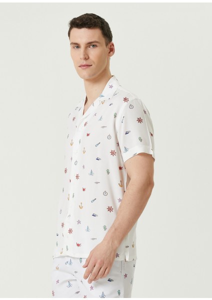 Relaxed Fit Sea Beyaz Gömlek modelleri