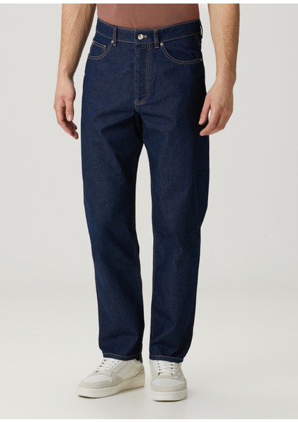 Lacivert Jean Pantolon