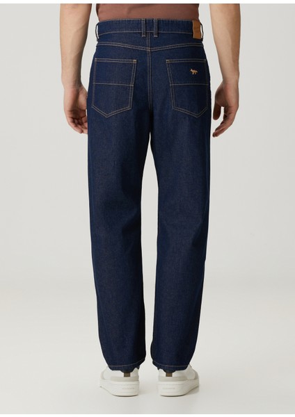 Lacivert Jean Pantolon