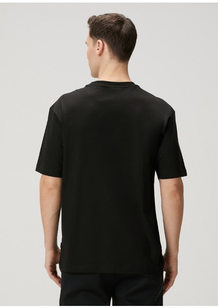 Barragan Siyah Fotoğraf Baskılı T-Shirt fırsatları