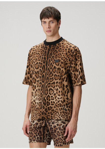 Leopar Desenli T-Shirt modelleri
