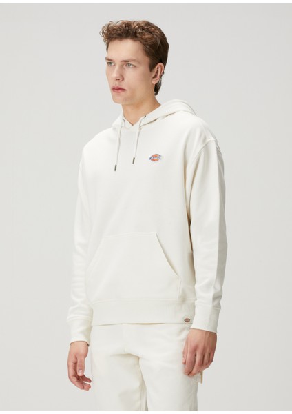 Millersburg Ekru Kapüşonlu Sweatshirt