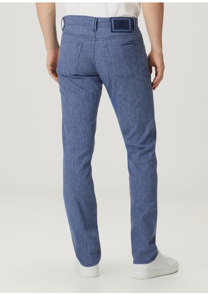 Mavi Keten Jean Pantolon modelleri