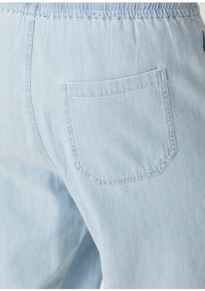 Açık Mavi Denim Pantolon