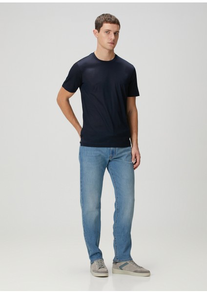 Lacivert Ipek T-Shirt