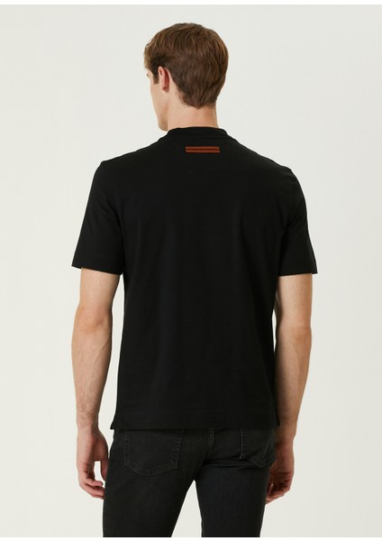 Siyah Logo Detaylı T-Shirt fırsatları