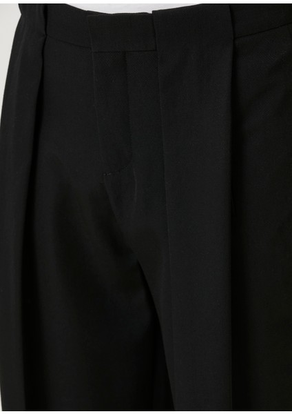 Siyah Yün Pantolon