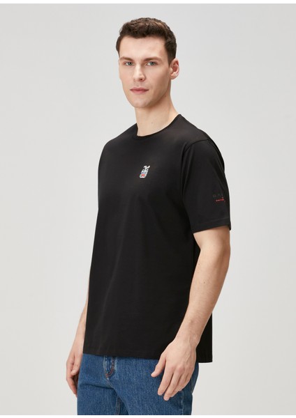 Siyah Organik Pamuk T-Shirt modelleri