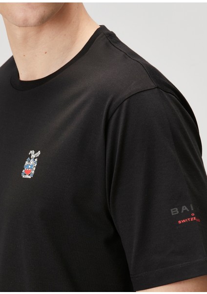 Siyah Organik Pamuk T-Shirt indirimleri