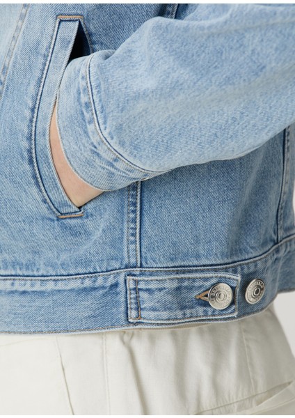 Açık Mavi Denim Ceket