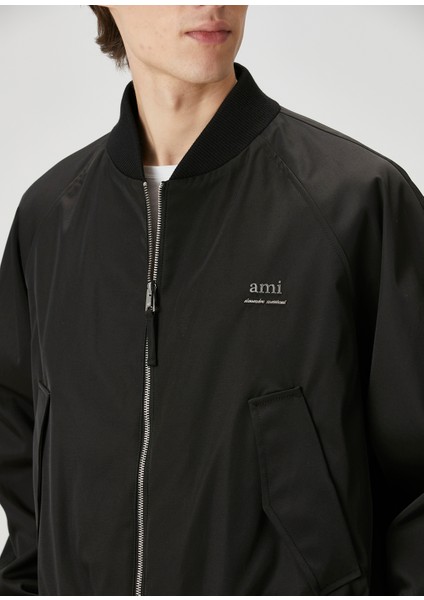 Siyah Bomber Ceket
