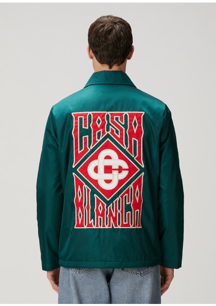 Yeşil Logo Nakışlı Mont fırsatları