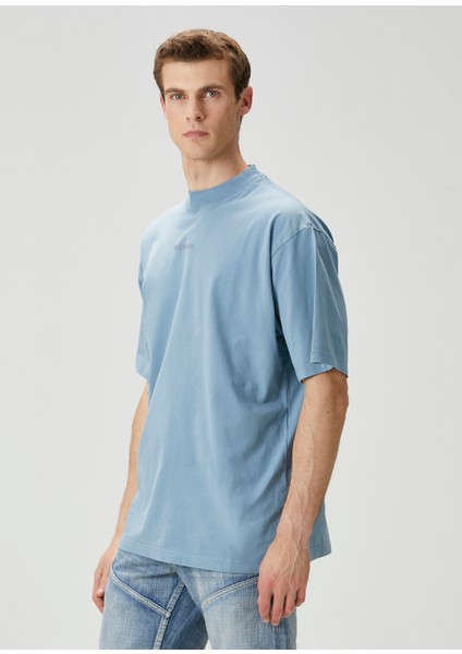 Mavi Logo Detaylı T-Shirt modelleri