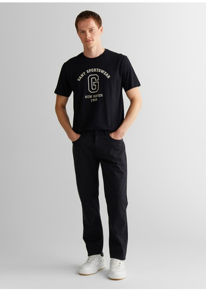 Siyah Regular Fit Erkek Pantolon