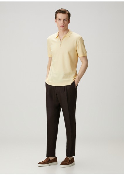 Sarı Polo Yaka T-Shirt fiyatları