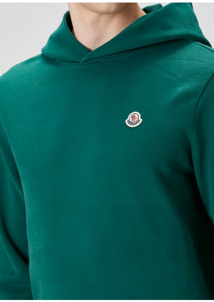 Yeşil Logo Patchli Sweatshirt indirimleri