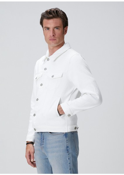 Kırık Beyaz Denim Mont fırsatları
