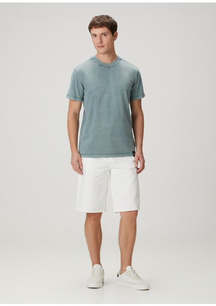 Relaxed Denim Şort
