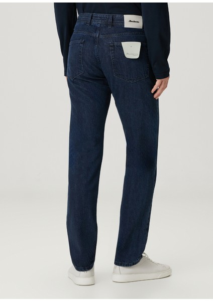 Lacivert Jean Pantolon