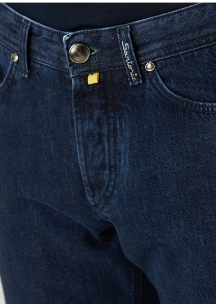 Lacivert Jean Pantolon