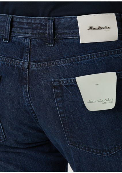 Lacivert Jean Pantolon