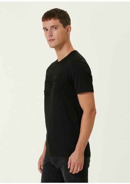 Sport Siyah Logolu T-Shirt modelleri