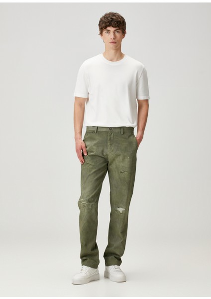 Vintage Russel Haki Pantolon