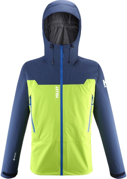 Kamet Light Gore-Tex® 3l Plain Kapüşonlu Erkek Spor Ceket