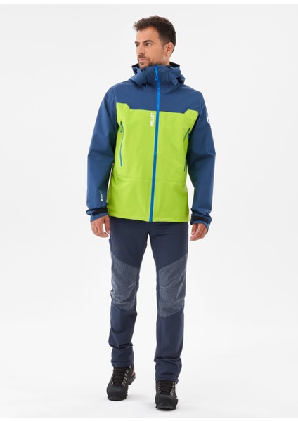 Kamet Light Gore-Tex® 3l Plain Kapüşonlu Erkek Spor Ceket