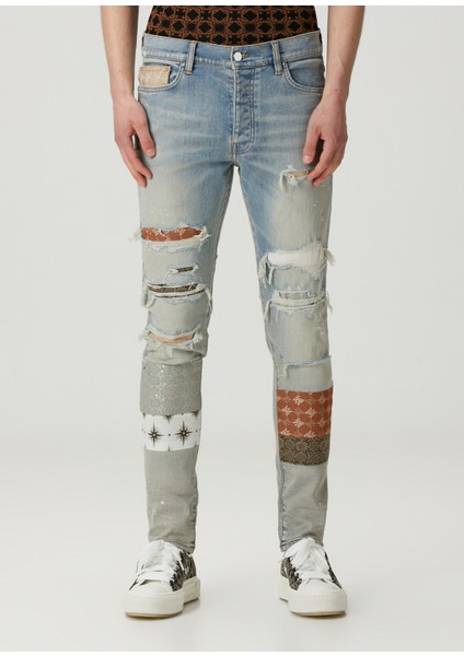 Mavi Patchwork Jean Pantolon