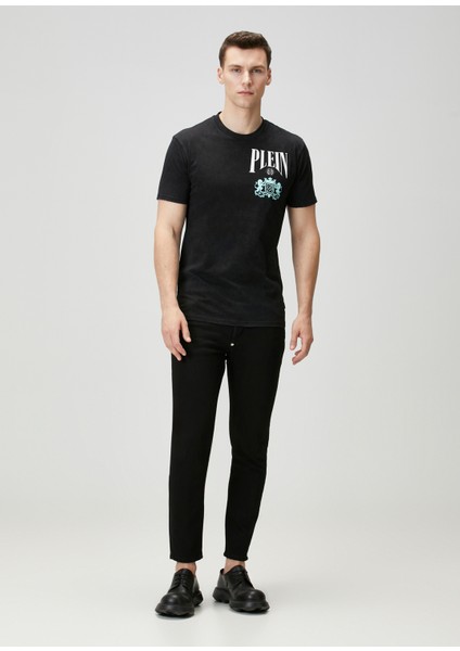 Siyah Logo Baskılı T-Shirt fiyatları