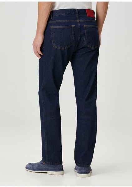 Lacivert Jean Pantolon