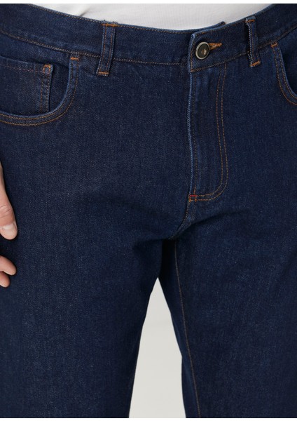 Lacivert Jean Pantolon