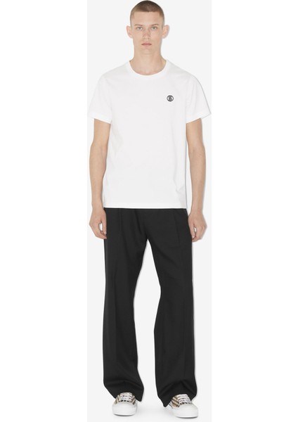 Parker Cotton Beyaz Erkek T-Shirt fiyatları