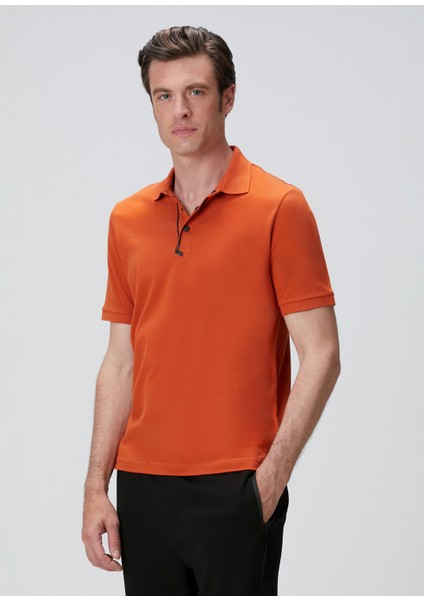 N-Tech Turuncu Polo Yaka T-Shirt