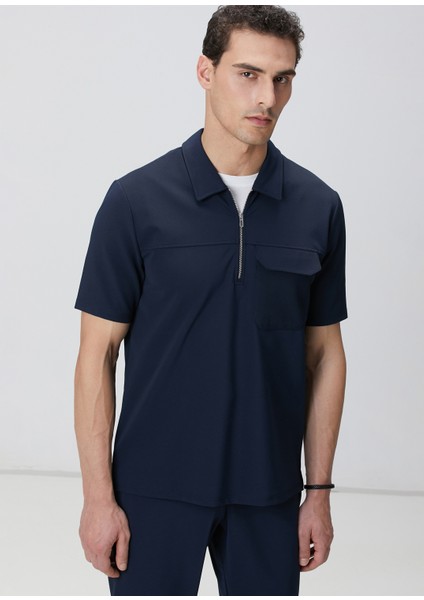 N-Tech Lacivert Sweatshirt