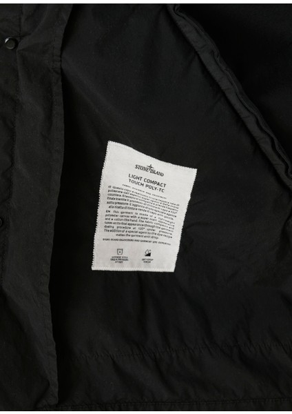 Siyah Kapüşonlu Parka