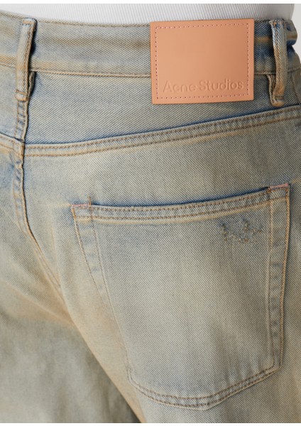 Baggy Fit Açık Mavi Jean Pantolon