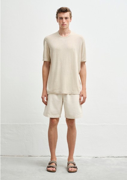 Bej Triko Tişört 0710368-70020 modelleri