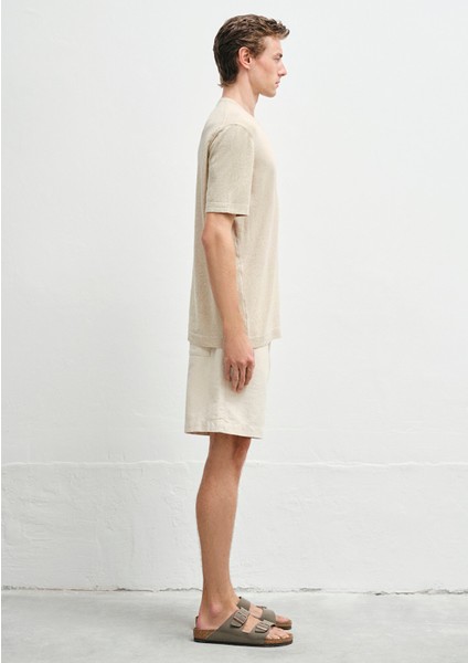 Bej Triko Tişört 0710368-70020 indirimleri