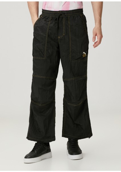 x Kıdsuper Siyah Oversized Pantolon