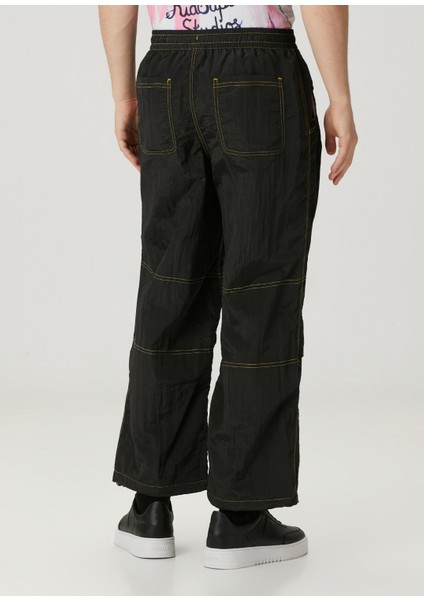 x Kıdsuper Siyah Oversized Pantolon