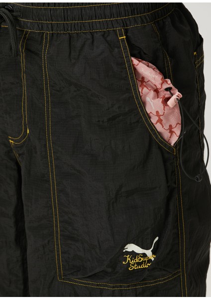 x Kıdsuper Siyah Oversized Pantolon