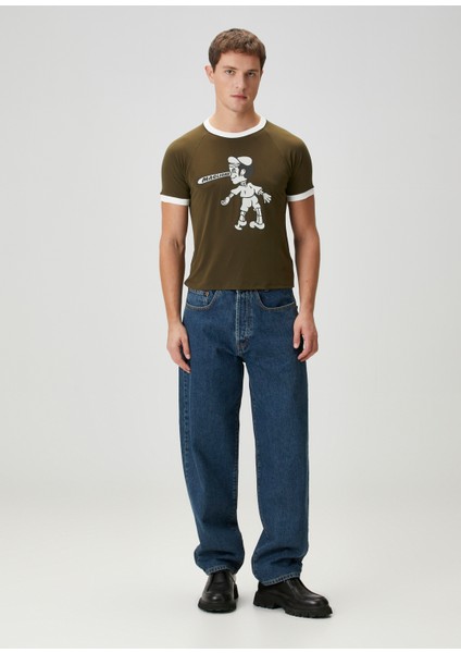 Lacivert Jean Pantolon