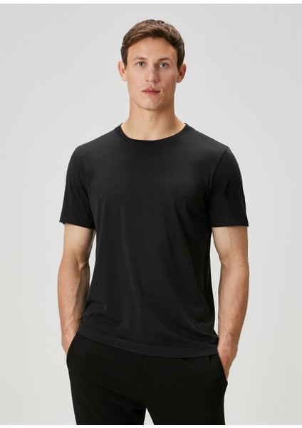 3lü Siyah T-Shirt Seti