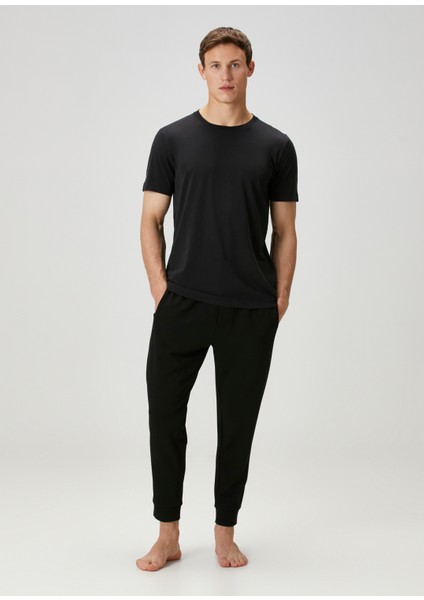 3lü Siyah T-Shirt Seti