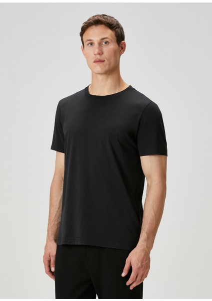 3lü Siyah T-Shirt Seti